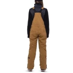 686 Black Magic Insulated Bib - Women's -Ski Equipment Discounts fw23 686 womensblackmagicinsulatedbib breengeojacquard 2