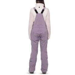 686 Black Magic Insulated Bib - Women's -Ski Equipment Discounts fw23 686 womensblackmagicinsulatedbib dustyorchidgeojacquard 2