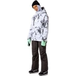 686 GTX Willow Insulated Jacket - Women's -Ski Equipment Discounts fw23 686 womensgtxwillowinsulatedjacket rhinogreydazed 2