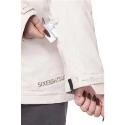 686 Smarty Spellbound Jacket - Women's -Ski Equipment Discounts fw23 686 womenssmartyspellboundjacket birchgeojacquard 3