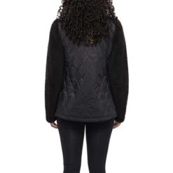 686 Thermal Hybrid Jacket - Women's -Ski Equipment Discounts fw23 686 womensthermalhybridjacket black 4