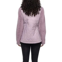 686 Thermal Hybrid Jacket - Women's -Ski Equipment Discounts fw23 686 womensthermalhybridjacket dustyorchid 4