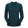 Arc'teryx Rho Wool LS Crew - Women's -Ski Equipment Discounts fw23 arcteryx womensrhomerinowoolcrewneckls labyrinth