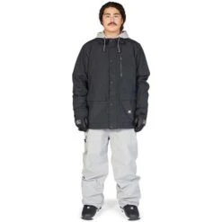DC SHOES DC Bandwidth Jacket - Men's -Ski Equipment Discounts fw23 dc mensbandwidthjacket black 5