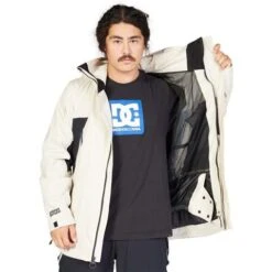 DC SHOES DC Command 45K Jacket - Men's -Ski Equipment Discounts fw23 dc menscommand45kjacket pelican 3