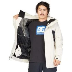 DC SHOES DC Command 45K Jacket - Men's -Ski Equipment Discounts fw23 dc menscommand45kjacket pelican 4