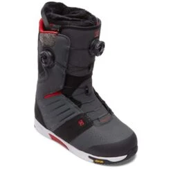 DC SHOES DC Judge Boa Boots - Men's -Ski Equipment Discounts fw23 dc mensjudgeboaboots greyblackred 1
