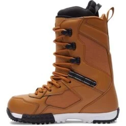 DC SHOES DC Mutiny Lace Boots - Men's -Ski Equipment Discounts fw23 dc mensmutinylaceboots wheat 4