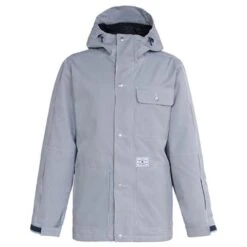 DC SHOES DC Servo Jacket - Men's -Ski Equipment Discounts fw23 dc mensservojacket hickorystripe 10