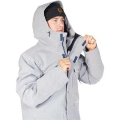 DC SHOES DC Servo Jacket - Men's -Ski Equipment Discounts fw23 dc mensservojacket hickorystripe 7