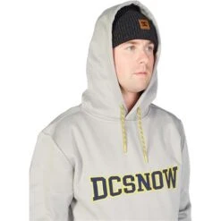 DC SHOES DC Snowstar Fleece Top - Men's -Ski Equipment Discounts fw23 dc menssnowstarfleecetop wilddove 6