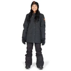 DC SHOES DC Bandwidth Jacket - Women's -Ski Equipment Discounts fw23 dc womensbandwidthjacket black 3
