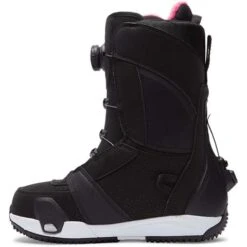 DC SHOES DC Lotus Step On Boa Boots - Women's -Ski Equipment Discounts fw23 dc womenslotussteponboaboots blackwhiteblack 4
