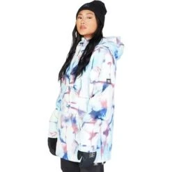 DC SHOES DC Savvy Anorak - Women's -Ski Equipment Discounts fw23 dc womenssavvyanorak iridescent 4