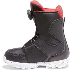 DC SHOES 2023 Youth DC Scout Boa Snowboard Boots - ADBO100009 -Ski Equipment Discounts fw23 dc youthscoutboaboot black 4