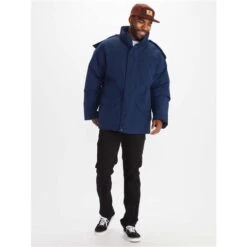 Marmot Mammoth Parka - Men's -Ski Equipment Discounts fw23 marmot mensmammothparka arcticnavy 3