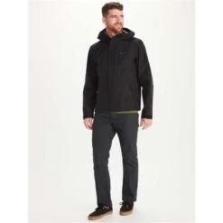 Marmot Minimalist Gore-Tex Jacket (Big) - Men's -Ski Equipment Discounts fw23 marmot mensminimalistgoretexjacketbig black 3