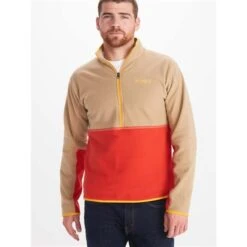 Marmot Rocklin 1/2 Zip - Men's -Ski Equipment Discounts fw23 marmot mensrocklinhalfzip shetlandcairo 1