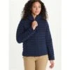 Marmot Echo Featherless Hoody - Women's -Ski Equipment Discounts fw23 marmot womensechofeatherlesshoody arcticnavy 1