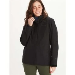 Marmot Minimalist Gore-Tex Jacket - Women's -Ski Equipment Discounts fw23 marmot womensminimalistgoretexjacket black 1
