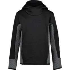 Obermeyer Asher Flc Hoodie - Boy's (Teen) -Ski Equipment Discounts fw23 obermeyer boysasherflchoodie black 3