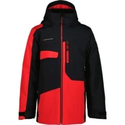 Obermeyer Axel Jacket - Boy's (Teen) -Ski Equipment Discounts fw23 obermeyer boysaxeljacket brakelight 7