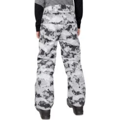 Obermeyer Brisk Print Pant - Boy's (Teen) -Ski Equipment Discounts fw23 obermeyer boysbriskprintpant flyover 2