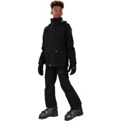 Obermeyer Commuter Jacket - Boy's (Teen) -Ski Equipment Discounts fw23 obermeyer boyscommuterjacket black 7