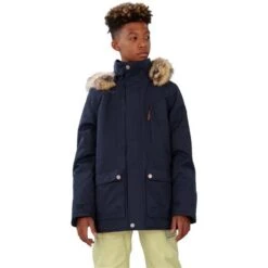 Obermeyer Commuter Jacket W/ Fur - Boy's (Teen)