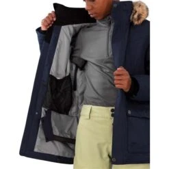 Obermeyer Commuter Jacket W/ Fur - Boy's (Teen) -Ski Equipment Discounts fw23 obermeyer boyscommuterjacketfur admiral 5