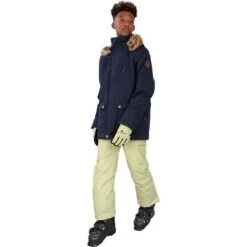 Obermeyer Commuter Jacket W/ Fur - Boy's (Teen) -Ski Equipment Discounts fw23 obermeyer boyscommuterjacketfur admiral 7