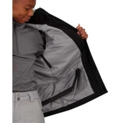 Obermeyer Commuter Jacket W/ Fur - Boy's (Teen) -Ski Equipment Discounts fw23 obermeyer boyscommuterjacketfur black 7