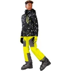 Obermeyer Gent's Jacket - Boy's (Teen) -Ski Equipment Discounts fw23 obermeyer boysgentsjacket checksix 6