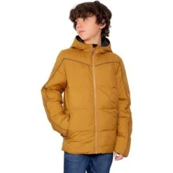 Obermeyer James Puffy Jacket - Boy's (Teen) -Ski Equipment Discounts fw23 obermeyer boysjamespuffyjacket tumbleweed