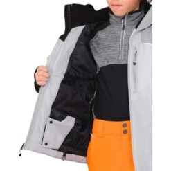 Obermeyer Mach 13 Jacket - Boy's (Teen) -Ski Equipment Discounts fw23 obermeyer boysmach13jacket moonstone 7