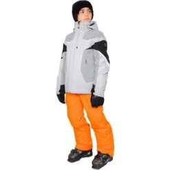 Obermeyer Mach 13 Jacket - Boy's (Teen) -Ski Equipment Discounts fw23 obermeyer boysmach13jacket moonstone 8