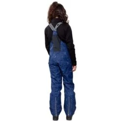 Obermeyer Anya Bib Pant - Girl's (Teen) -Ski Equipment Discounts fw23 obermeyer girlsanyabibpant mymoon stars 2