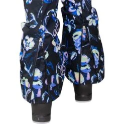 Obermeyer Anya Bib Pant - Girl's (Teen) -Ski Equipment Discounts fw23 obermeyer girlsanyabibpant nightlife 5