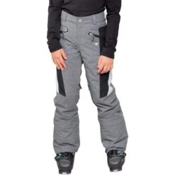 Obermeyer Jessi Pant - Girl's (Teen) -Ski Equipment Discounts fw23 obermeyer girlsjessipant knightblack 1