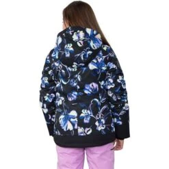 Obermeyer Taja Print Jacket - Girl's (Teen) -Ski Equipment Discounts fw23 obermeyer girlstajaprintjacket nightlife 2