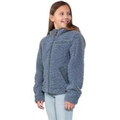 Obermeyer TG Amelia Sherpa Jacket - Girl's (Teen) -Ski Equipment Discounts fw23 obermeyer girlstgameliasherpajacket slated