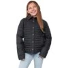 Obermeyer TG Willa Puffy Shirt - Girl's (Teen) 1 Obermeyer TG Willa Puffy Shirt - Girl's (Teen) -Ski Equipment Discounts fw23 obermeyer girlstgwillapuffyshirt black