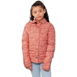 Obermeyer TG Willa Puffy Shirt - Girl's (Teen) -Ski Equipment Discounts fw23 obermeyer girlstgwillapuffyshirt rosewoodmeadow