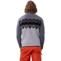 Obermeyer Brady ½ Zip Sweater - Men's -Ski Equipment Discounts fw23 obermeyer mensbradyhalfzipsweater knightly 2