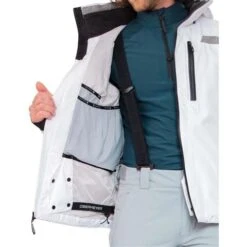 Obermeyer Chroma Jacket - Men's 9 Obermeyer Chroma Jacket - Men's -Ski Equipment Discounts fw23 obermeyer menschromajacket white 3