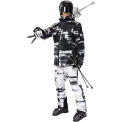 Obermeyer Foraker Shell Jacket - Men's -Ski Equipment Discounts fw23 obermeyer mensforakershelljacket blackout 4