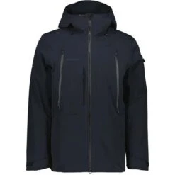 Obermeyer Highlands Shell Jacket - Men's -Ski Equipment Discounts fw23 obermeyer menshighlandsshelljacket black 5