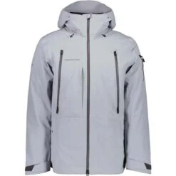 Obermeyer Highlands Shell Jacket - Men's -Ski Equipment Discounts fw23 obermeyer menshighlandsshelljacket shale 6