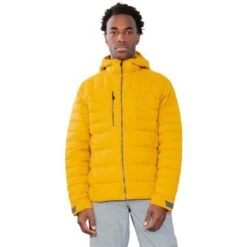 Obermeyer Klaus Down Hoody - Men's -Ski Equipment Discounts fw23 obermeyer mensklausdownhoody goldenhour 1