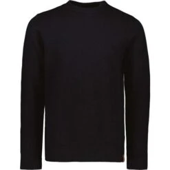 Obermeyer Reggie Crewneck Sweater - Men's -Ski Equipment Discounts fw23 obermeyer mensreggiecrewnecksweater black 3